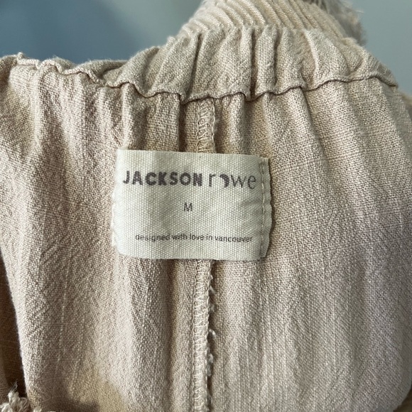 Jackson Rowe pant. Sz M Linen/viscose blend. - Picture 3 of 7